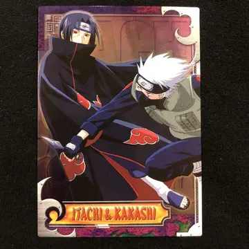 [레어] NARUTO 컬렉션 카드껌 이타치 & 카카시
