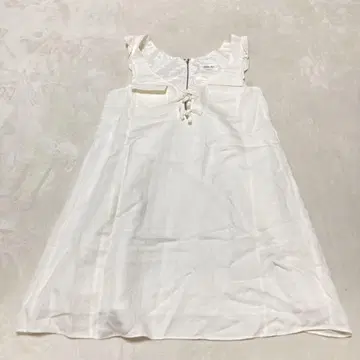질스튜어트 코튼 미니 원피스 화이트