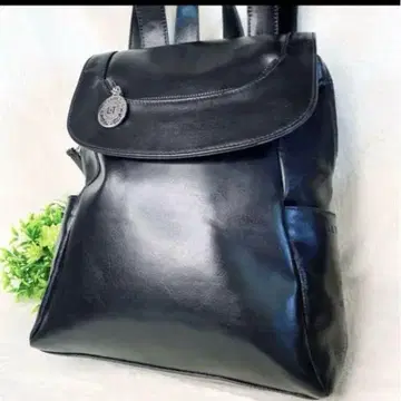 L.E. Tanneur 블랙 가죽 백팩