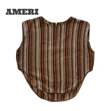 [새상품급] AMERI 아메리 스트라이프 티셔츠 니트