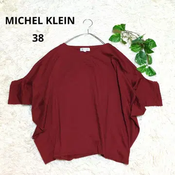 새상품급 [ MICHEL KLEIN ] 돌먼 슬리브 티셔츠 넉넉한 38
