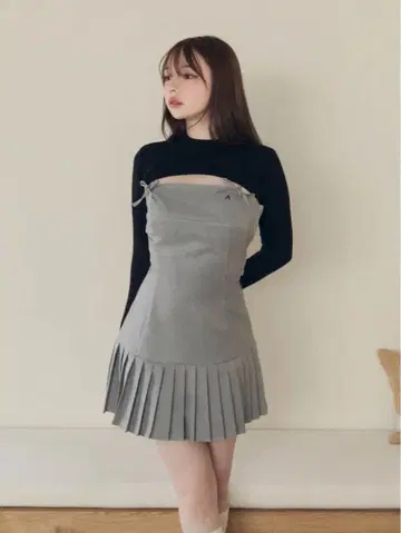 ANDMARY / Karen knit set mini dress
