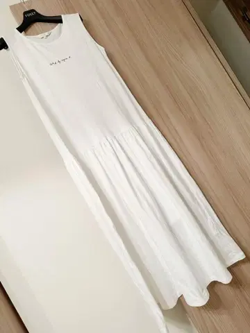 잡지 게재 뚜비 바이 아녜스베 맥시 길이 원피스 38