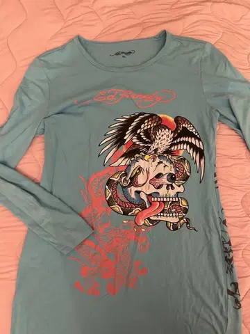 Ed Hardy 긴팔 원피스