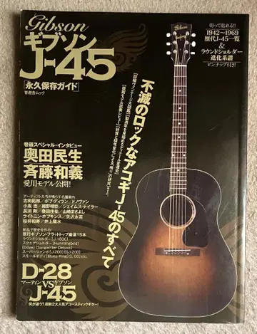 깁슨 J-45 영구 보존 가이드