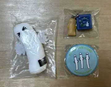 무민 가챠 뇨로뇨로 봉제 인형 마스코트 미니 참 캔뱃지