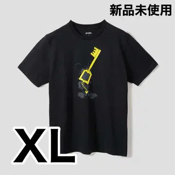 [새상품] 그라니프 킹덤하츠 미키 열쇠가 이끄는 마음대로 T셔츠 XL