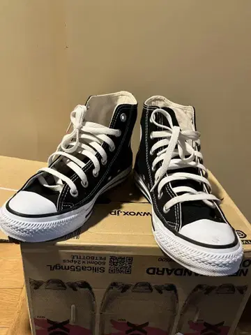 컨버스 캔버스 All Star 블랙 하이컷