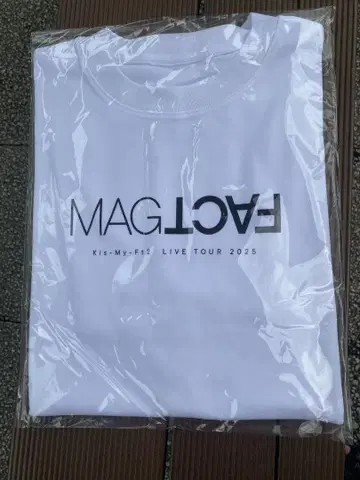 Kis-My-Ft2 키스마이 2025 MAGFACT 굿즈 투어 T셔츠