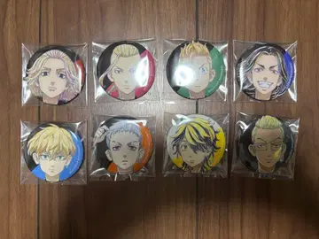[애니메이트] 도쿄 리벤저스 애니메이션 원화풍 캔뱃지 8개 세트