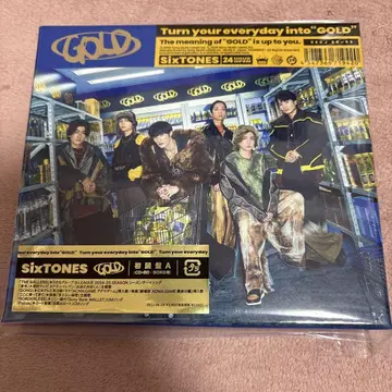SixTONES GOLD (초회 한정판 A)