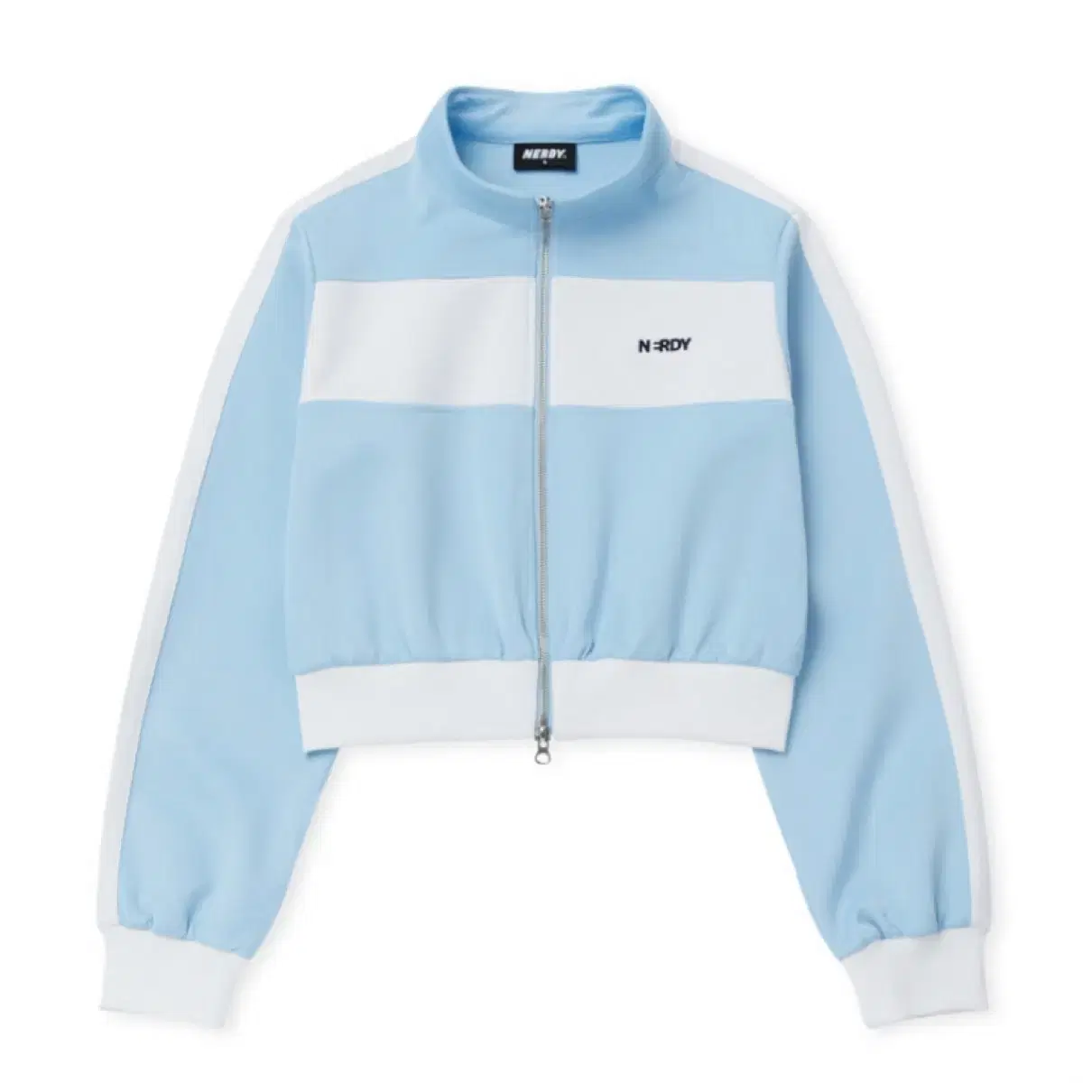 NERDY | 널디 Nerdy Color Block Track Top Sky Blue New Jersey NERDY | 널디 Nerdy Color Block Track Top Sky Blue New Jersey