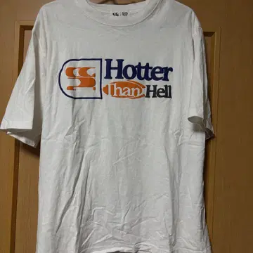 Hotter than Hell x codegraphy 콜라보 셔츠