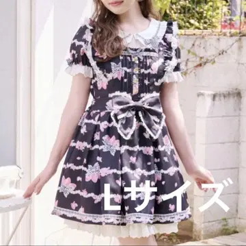 LIZLISA Creamy Berry 패턴 원피스 딸기 무늬