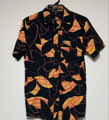 VOLCOM 패턴 셔츠 알로하 카리유시