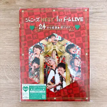 쟈니즈WEST 24에서 감사를 전합니다 Blu-ray 초회 사양