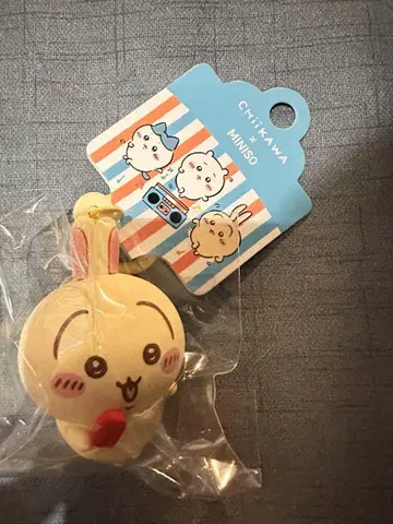치이카와 (먼작귀) miniso 중국 한정판 폭염의 여름 키링 토끼