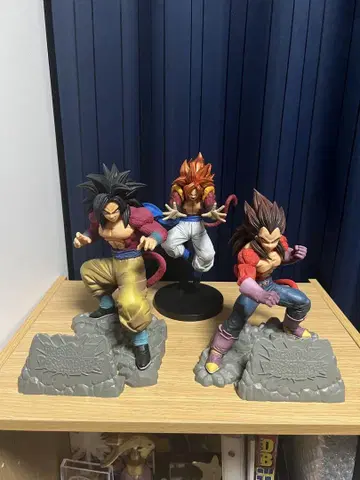 드래곤볼 드 Dokkan Battle 피규어 외 3체 세트