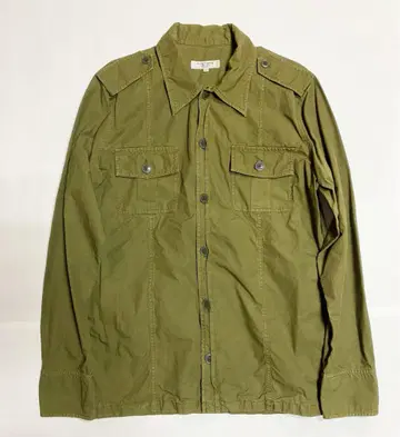 BLUE LABEL 밀리터리 자켓 L 올리브 그린