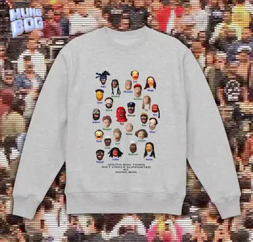CAMP'84 Sweat GRAY HUNG BOG 맨투맨