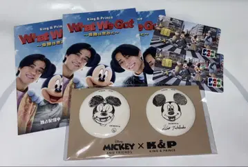 King&Prince 미키 킹프리 캔뱃지 미키&프렌즈