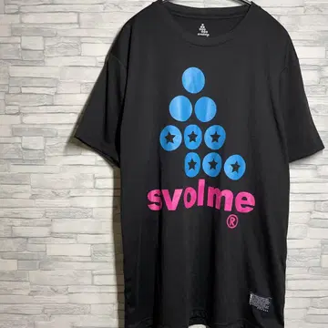 svolme 스볼메 로고 티셔츠 L 블랙