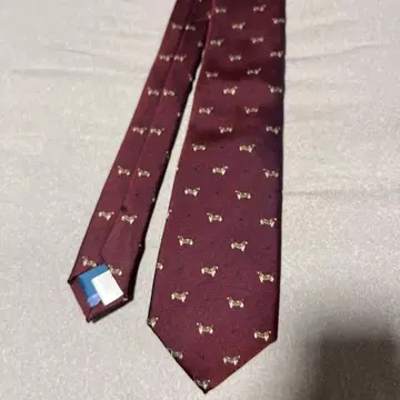 Paul Smith 강아지 패턴 DOG 넥타이 230013 552MJ