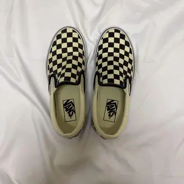 VANS 체커보드 슬립온 22.5cm