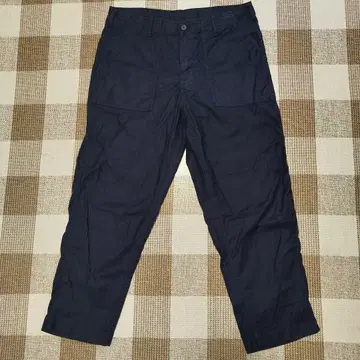 UNIQLO 유틸리티 워크 팬츠 네이비 XL 베이커 팬츠