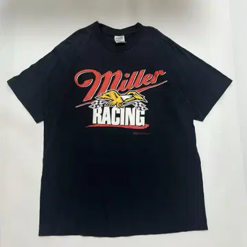90년대 빈티지 T XL 블랙 맥주 기업 술 a6820