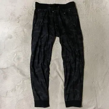 체리 선버스트 자수 카모 패턴 조거 팬츠 이지 팬츠 50/XL