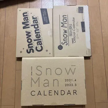 Snow Man 공식 달력 2021~2024