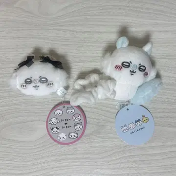 치이카와 미니 동전 지갑~리본~ 모몽가 봉제 인형 스크런치
