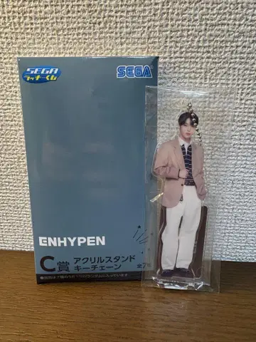 ENHYPEN 세가 럭키 쿠지 C상 아크릴 스탠드 키체인 선우