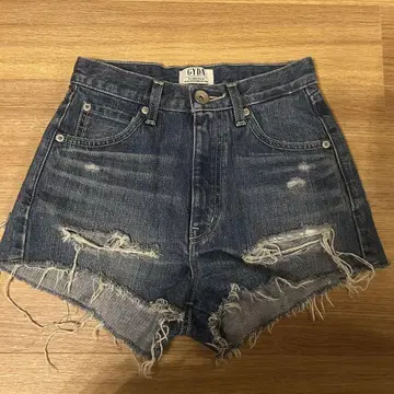 GYDA 다크 블루 데님 숏팬츠