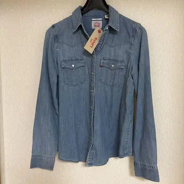 Levi's 데님 긴팔 셔츠 M 사이즈 (리바이스 사이즈 S 사이즈)