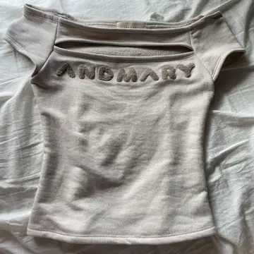 ANDMARY mary logo tops, mary heart skirt
