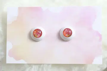 Lunisucra 제 석고 레진 아이 14mm <애플 슈가>