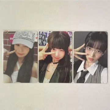 IVE 레이 Be Alright 초회 I반 V반 E반 트레이딩 카드 3장