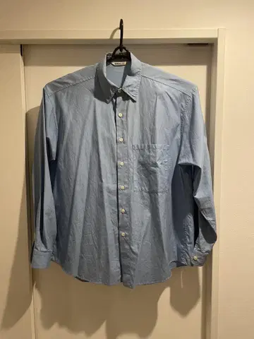 AURALEE 22AW WASHEDFINXTWILL SHIRT