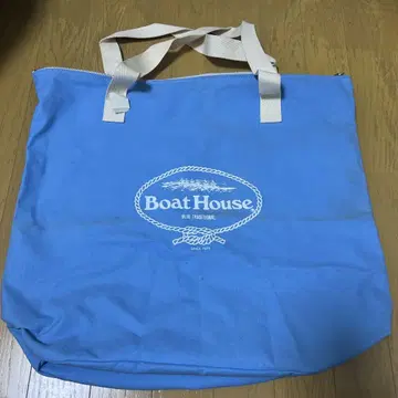 [ Boat House ] 파랑 토트백 택 포함 미사용품