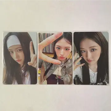 IVE 유진 Be Alright 초회 I반 V반 E반 트레이딩 카드 3장