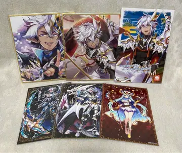 하얀 고양이 프로젝트 카를로스 파나 색지 엽서 브로마이드 특전 TCG