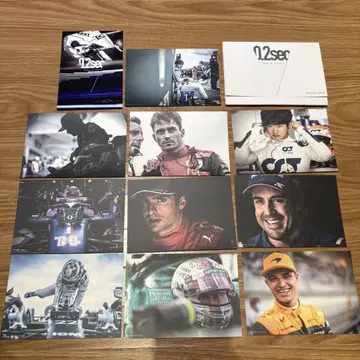 아츠타 마모루 F1 엽서 10매 세트