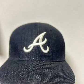 다크 데님 59FIFTY 캡 A 로고
