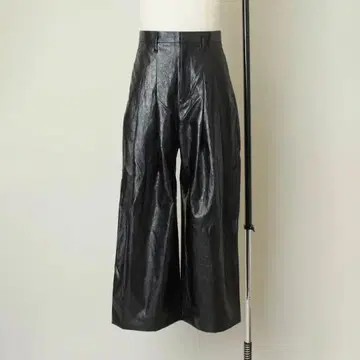SHINYA KOZUKA dear baggy 가죽 팬츠