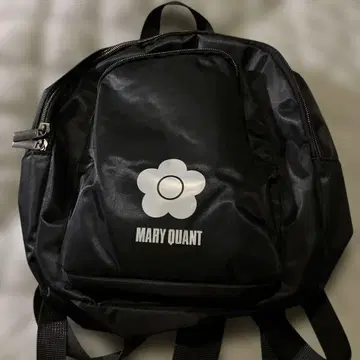 MARY QUANT 블랙 럭색