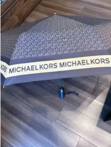 MICHAEL KORS 접이식 우산 브라운
