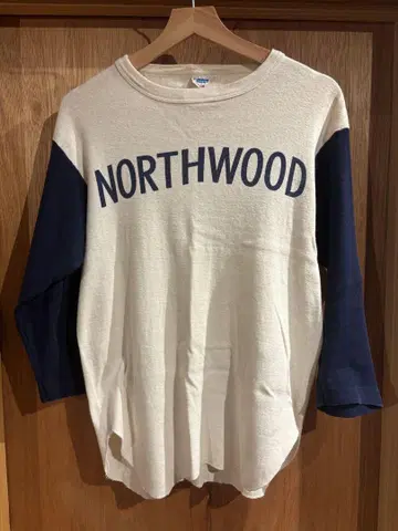 70년대 Champion 바터 베이스볼 티셔츠 NORTHWOOD XL