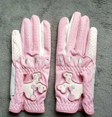 핑크 골프 글러브 여성용 18cm